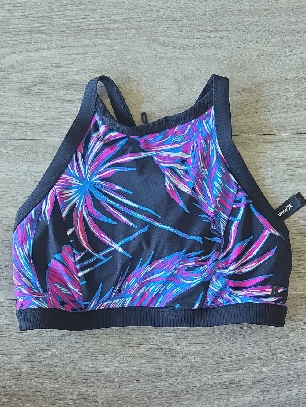 Hurley Quick Dry Koko High Neck Surf Top. Size S. - Picture 1 of 6